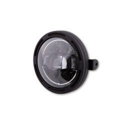 HIGHSIDER pro 5 3/4 inch LED headlight FRAME-R2 TYPE 10, black, side mount