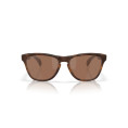Lunettes de soleil OAKLEY Frogskins S Matte Tortoise - verres Prizm Tungsten