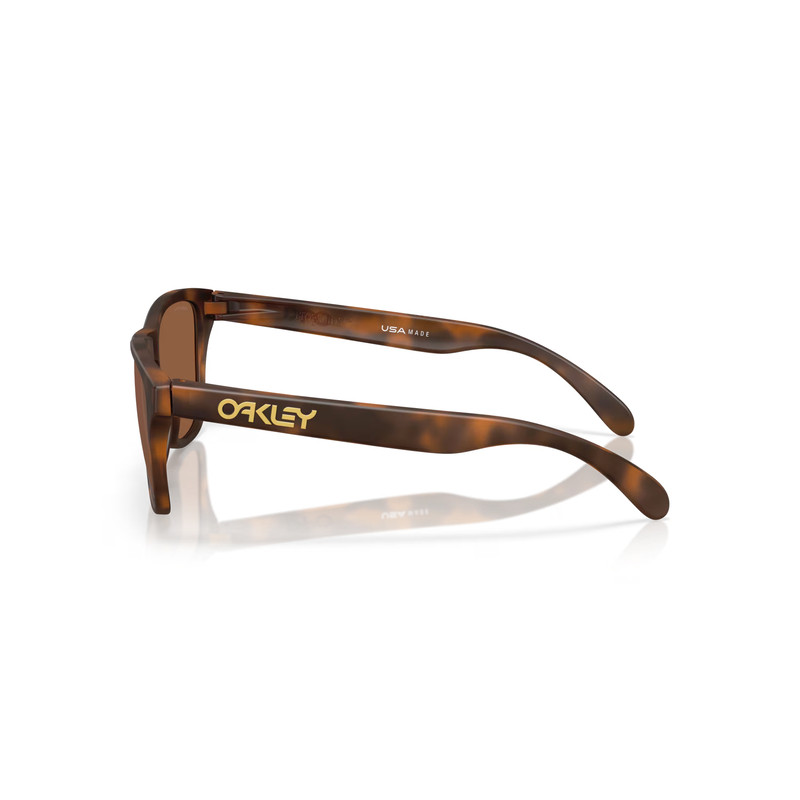 Lunettes de soleil OAKLEY Frogskins S Matte Tortoise - verres Prizm Tungsten
