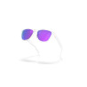 Lunettes de soleil OAKLEY Frogskins S Polished Clear - verres Prizm Violet