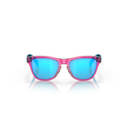 Lunettes de soleil OAKLEY Frogskins XXS Acid Pink - verres Prizm Sapphire