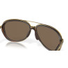 Lunettes de soleil OAKLEY Split Time Brown Tortoise - verres Prizm Rose Gold Polarized