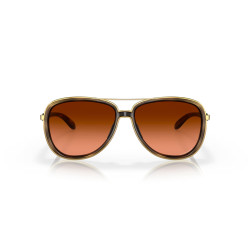 Lunettes de soleil OAKLEY Split Time Brown Tortoise - verres Prizm Brown Gradient