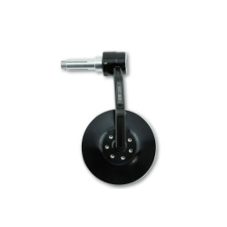 Rétroviseur d'embout de guidon HIGHSIDER pro Conero avec clignotant LED - noir - l'unité