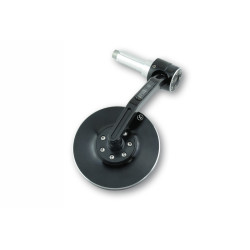 Rétroviseur d'embout de guidon HIGHSIDER pro Conero avec clignotant LED - noir - l'unité