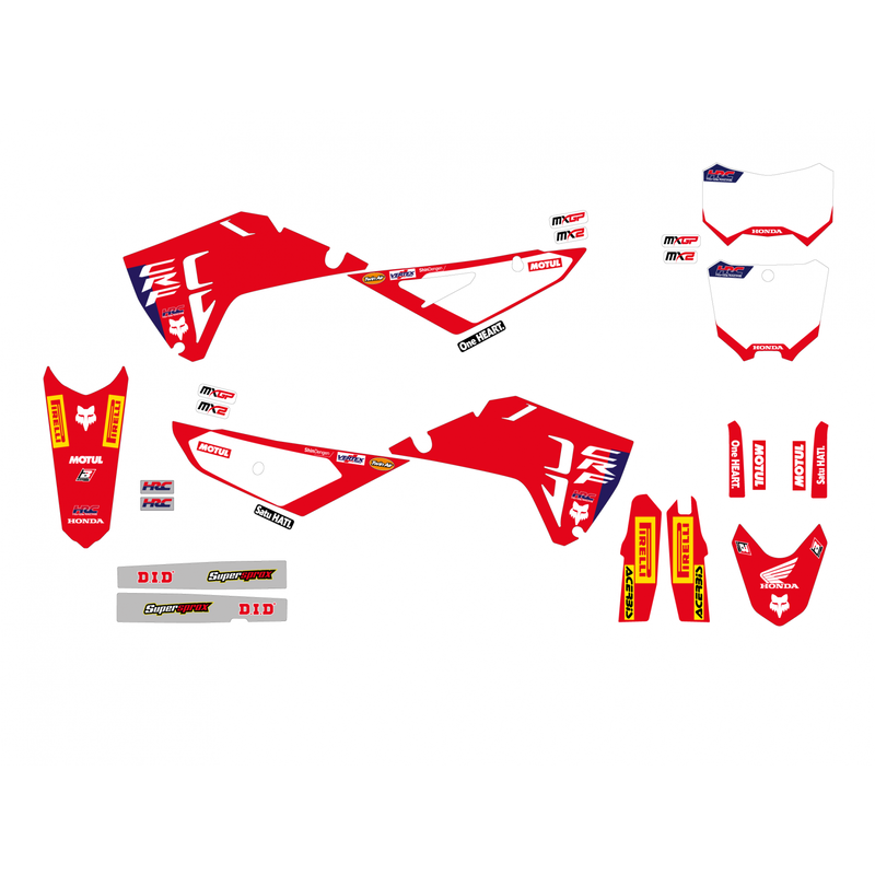 Kit déco BLACKBIRD Replica Team HRC Honda