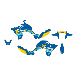 Kit déco BLACKBIRD Rally Ride - bleu