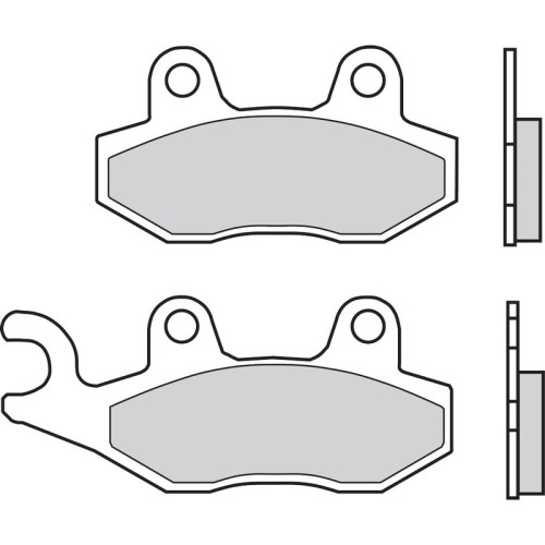 Plaquettes de frein BREMBO route carbone céramique - 07SU1215