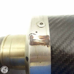 Silencieux + catalyseur Yamaha 600 Fazer 2007