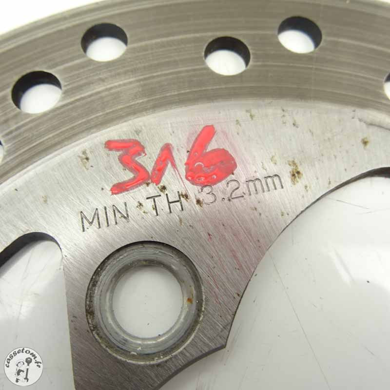 Disque de frein avant MBK 50 41 2000 - Haute performance