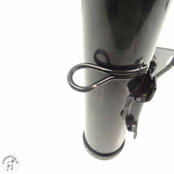 Patte gauche de fixation du support d'optique Royal Enfield 350 meteor 2023