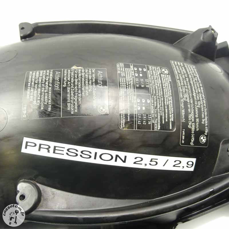 Passage de roue arrière BMW 1200 R RT 2014