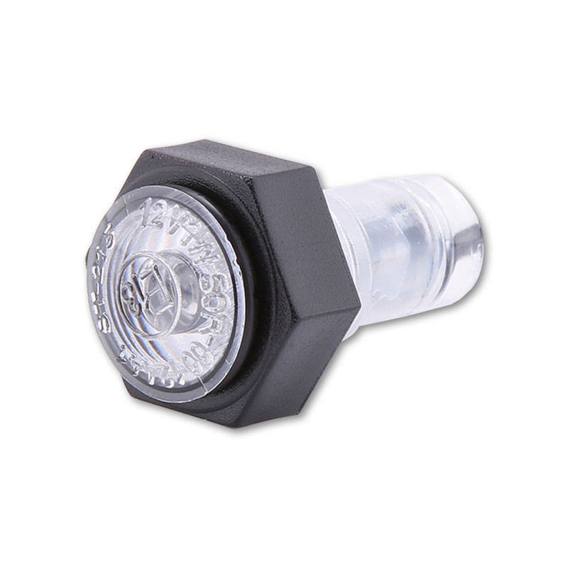 HIGHSIDER smart MINI LED parking light, round, lens diameter 14.8 mm, E-approved