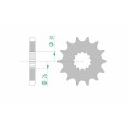 Kit chaîne AFAM 530XHR2 17/44 super-renforcé - couronne standard