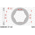 Kit chaîne AFAM 525XHR3 15/42 super-renforcé - couronne standard