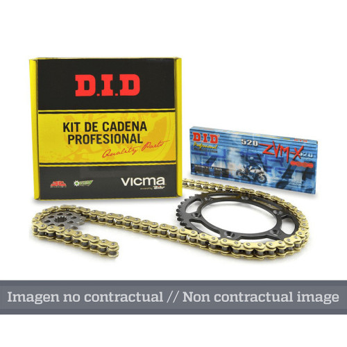 Kit chaîne DID/PBR 428D 13/37 standard - couronne standard