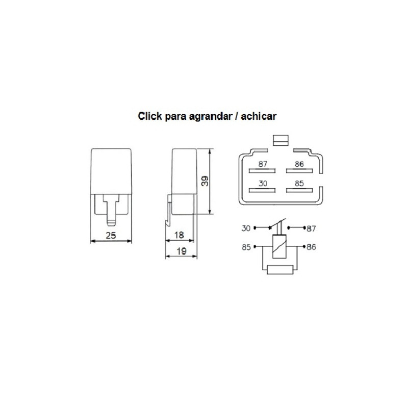 Mini-relais étanche