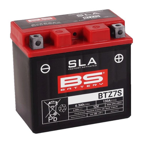 Batterie BS BATTERY SLA sans entretien activé usine - BTZ7S
