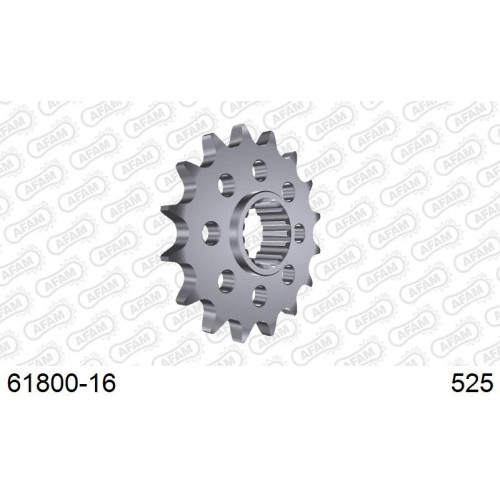 Pignon AFAM acier anti-bruit 61800 - 525