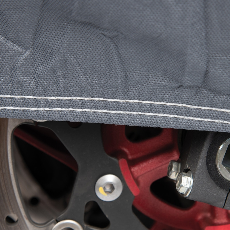 Housse de protection intérieur OXFORD Dormex noir/argent - moto / scooter - S