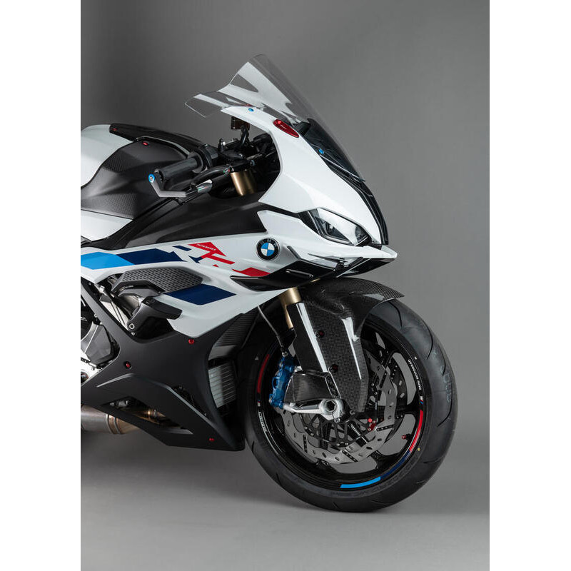 Garde-boue avant LIGHTECH avec prises d'air pour étriers de freins - carbone