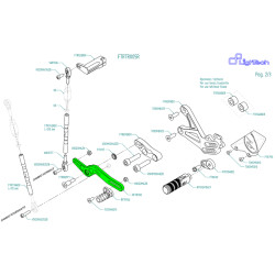 Ensemble de levier de vitesse LIGHTECH pour commande arrière