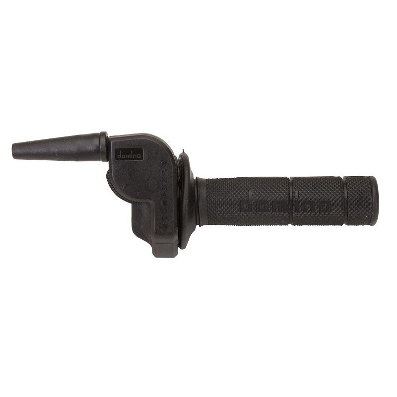 Poignée de gaz DOMINO avec revêtement cross 2T
