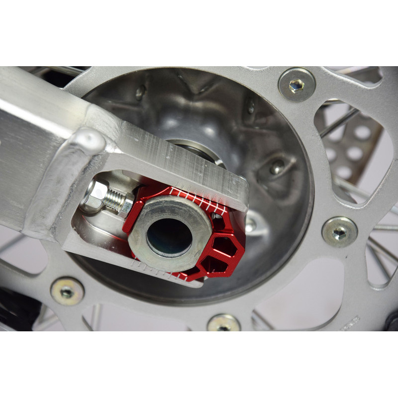 Tendeur de chaîne SCAR rouge