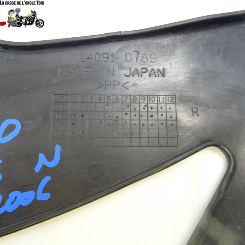 Plastique platine droite Kawasaki 650 ER6N 2006 - CTM-10440-011