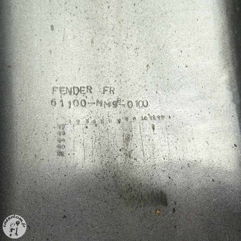 Garde boue avant  Honda 600 xl v transalp 1995