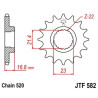 Pignon JT SPROCKETS acier anti-bruit 582 - 520