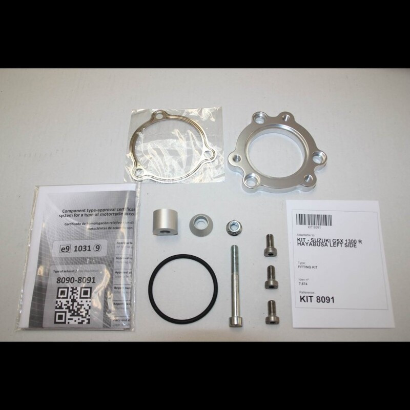 Silencieux IXIL Hexoval Xtrem – côté gauche