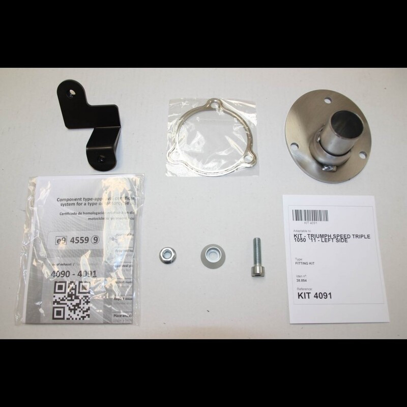 Silencieux IXIL Hexoval Xtrem – côté gauche