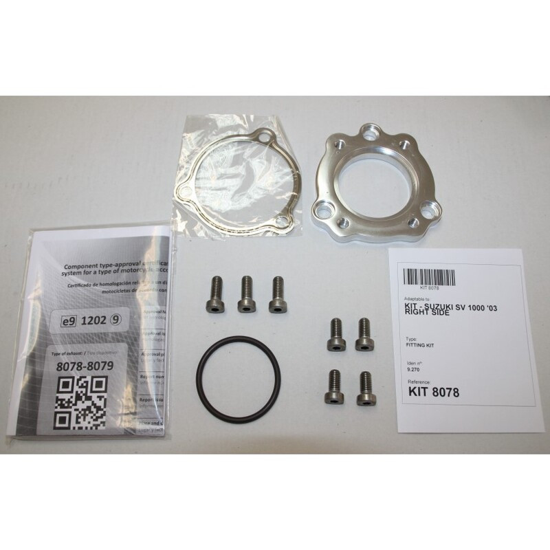 Silencieux IXIL Hexoval Xtrem – côté droit