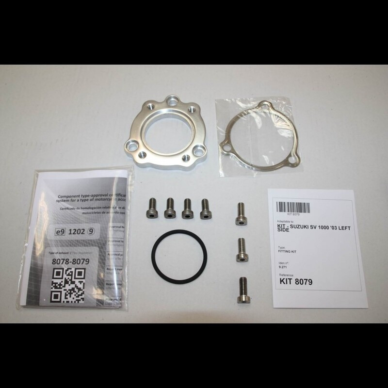 Silencieux IXIL Hexoval Xtrem – côté gauche