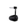 HIGHSIDER pro Bar End Mirror Victory With LED Indicator, Black Anodised Aluminium Head, E-approved