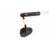 HIGHSIDER pro Bar End Mirror Victory With LED Indicator, Black Anodised Aluminium Head, E-approved