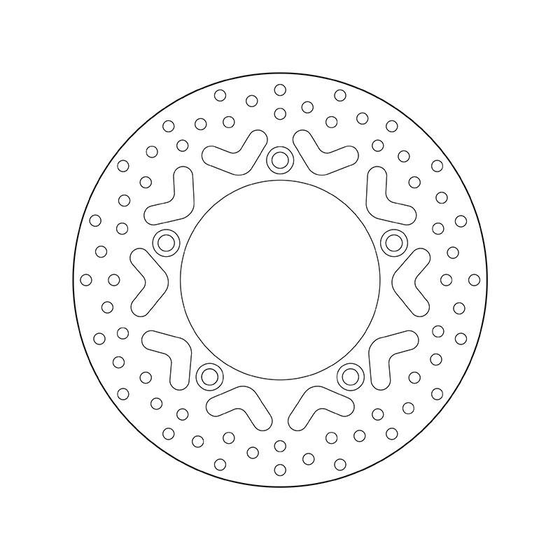 Disque de frein BREMBO Série Oro fixe - 68B40794