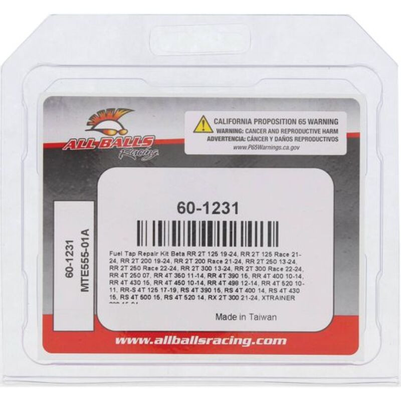 Kit de réparation de robinet d'essence ALL BALLS