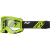 Masque FLY RACING Focus noir/jaune fluo - écran clair