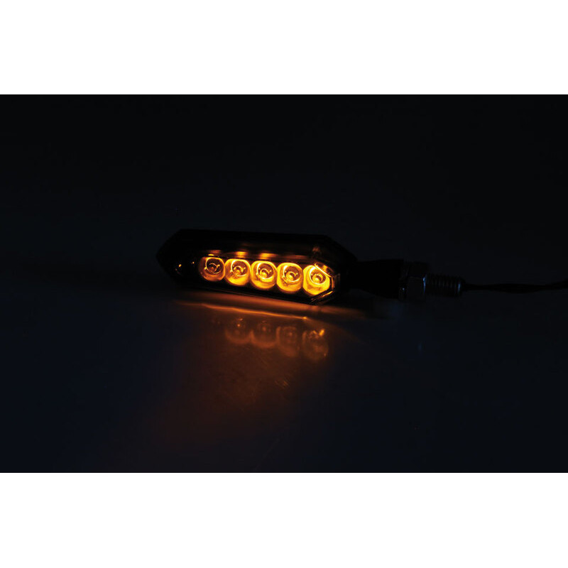 Clignotant séquentiel LED HIGHSIDER smart SORA - noir/teinté