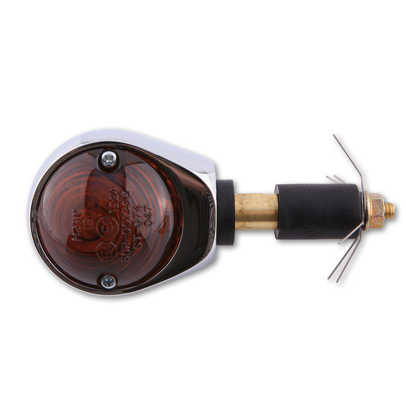 Clignotant de guidon HIGHSIDER smart OCHSENAUGE - verre fumé