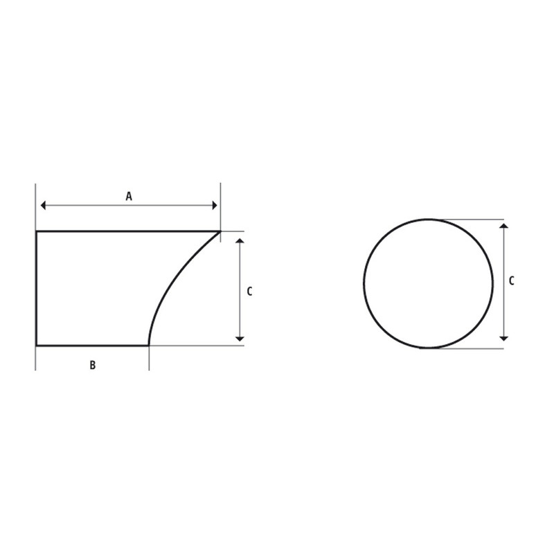 Feu arrière LED HIGHSIDER smart NOSE - rouge