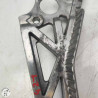 Platine arrière droite + repose pied  Yamaha 750 fzx 1991