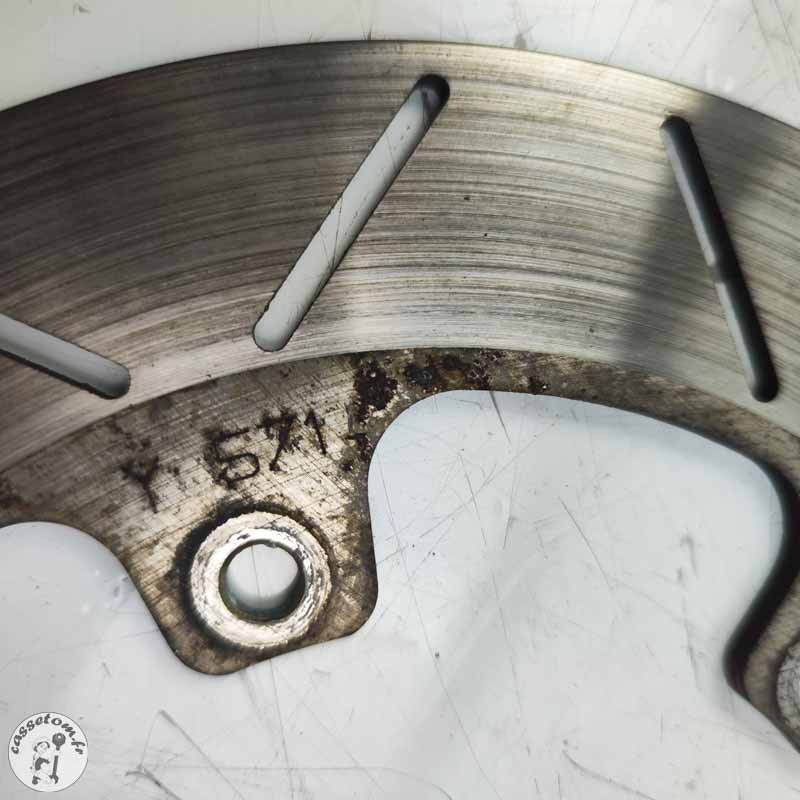 Disque de frein avant gauche  Yamaha 750 fzx 1991