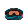 Masque OAKLEY Airbrake MX - Blue Wired écran Prizm MX Sapphire Iridium