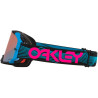 Masque OAKLEY Airbrake MX - Blue Wired écran Prizm MX Sapphire Iridium