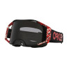 Masque OAKLEY Airbrake MX - Red Eddie écran gris foncé