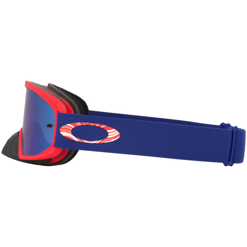 Masque OAKLEY O-Frame 2.0 Pro MX - Team Red écran Black Ice Iridium