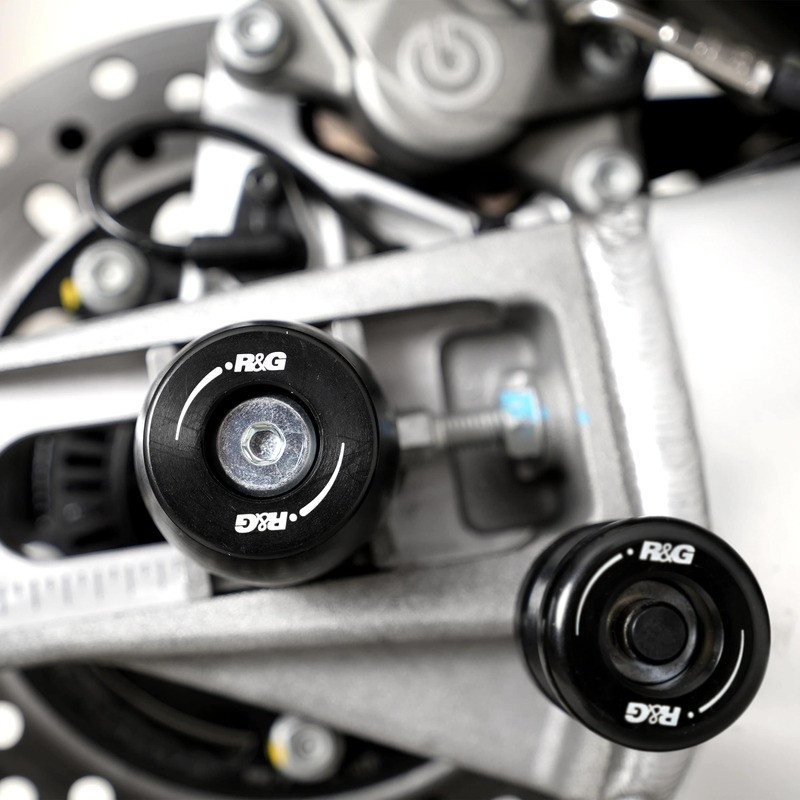 Protection de bras oscillant et d'axe de roue arrière R&G RACING